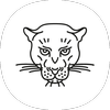 logo de l'agence repésentant une tête de panthère